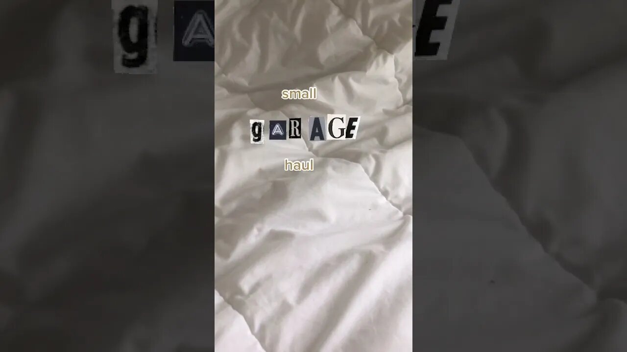 Garage Haul tiktok fitsbyell