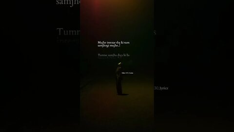 mujhe intezar tha tum samjogi mujhe #sad #love #emotion #shorts