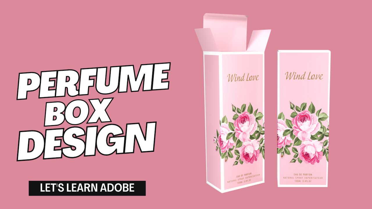 Create a Perfume Box Design in Adobe Illustrator 2023