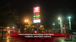 Lansing Police investigate early morning robbery at Speedway