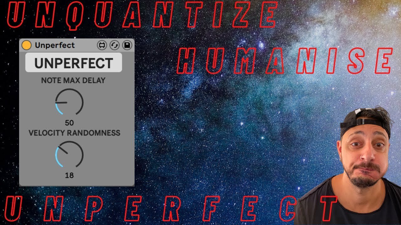Unquantize & Humanise your grooves with Unperfect FREE device #ableton #maxforlive