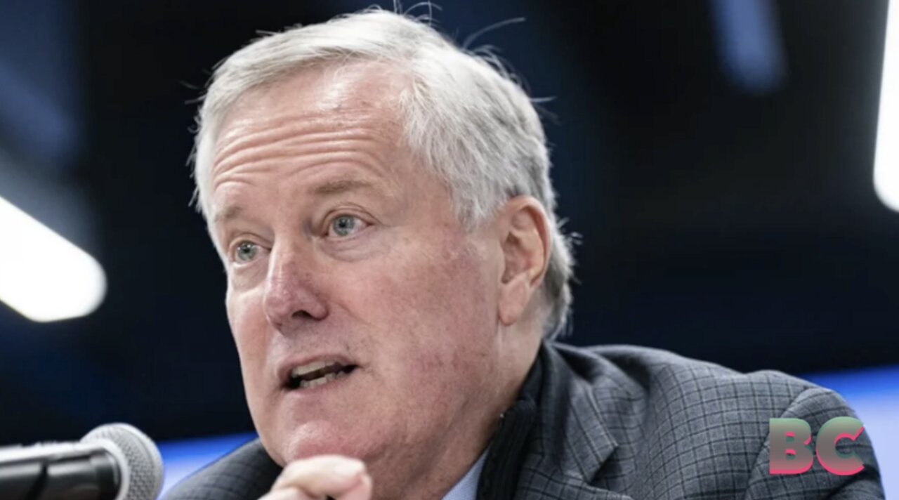 Mark Meadows says Trump left top secret Iran war plans on couch at Bedminster