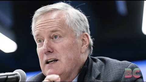 Mark Meadows says Trump left top secret Iran war plans on couch at Bedminster