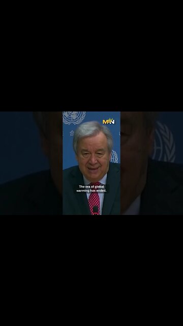 "the era of global warming has ended. The era of global boiling has arrived."