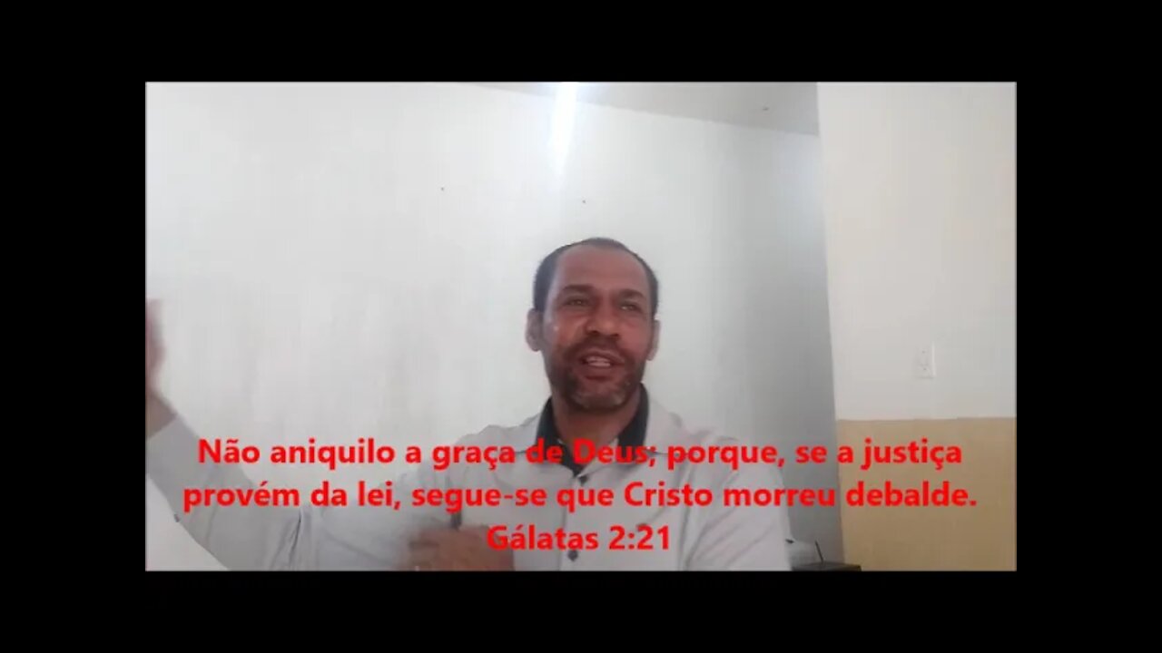 NÃO ANIQUILO A GRAÇA DE DEUS