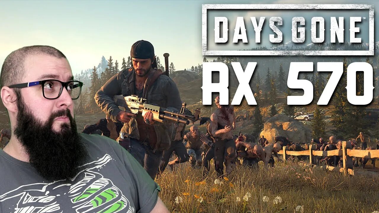 AMD RX 570 4GB - DAYS GONE - Cortes da ChipArt #022