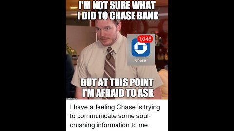 CHASE BANK is canceling bank accounts that oppose the ideological left.