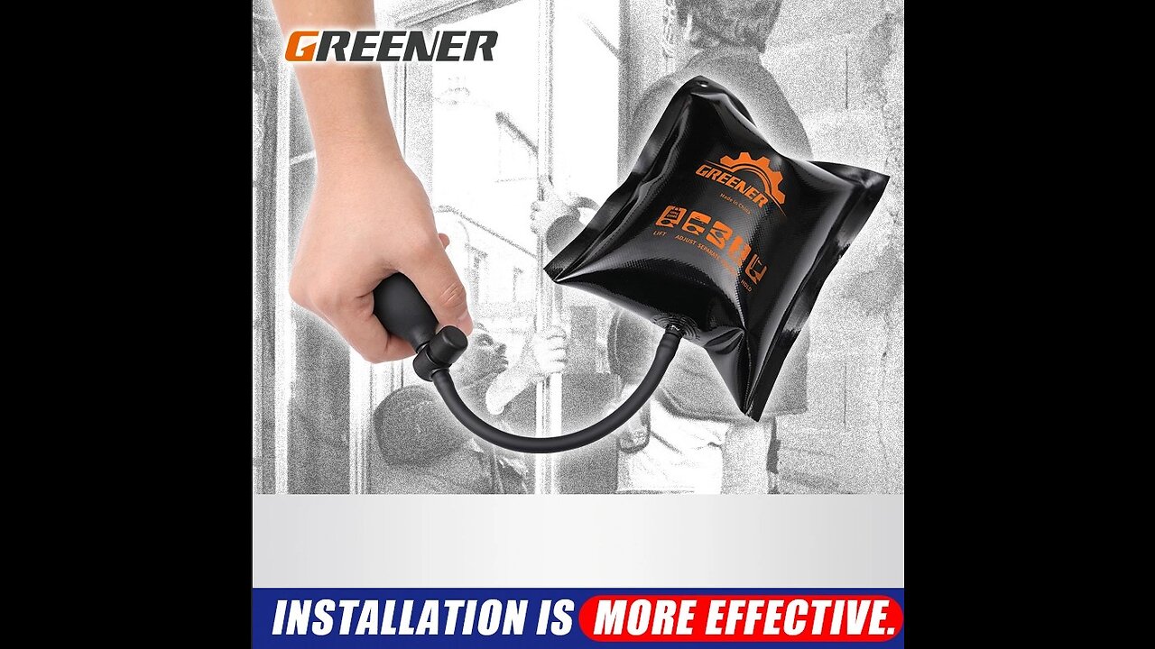 GREENER Air Pump Wedge Door/Window Installation Positioning Building Tools