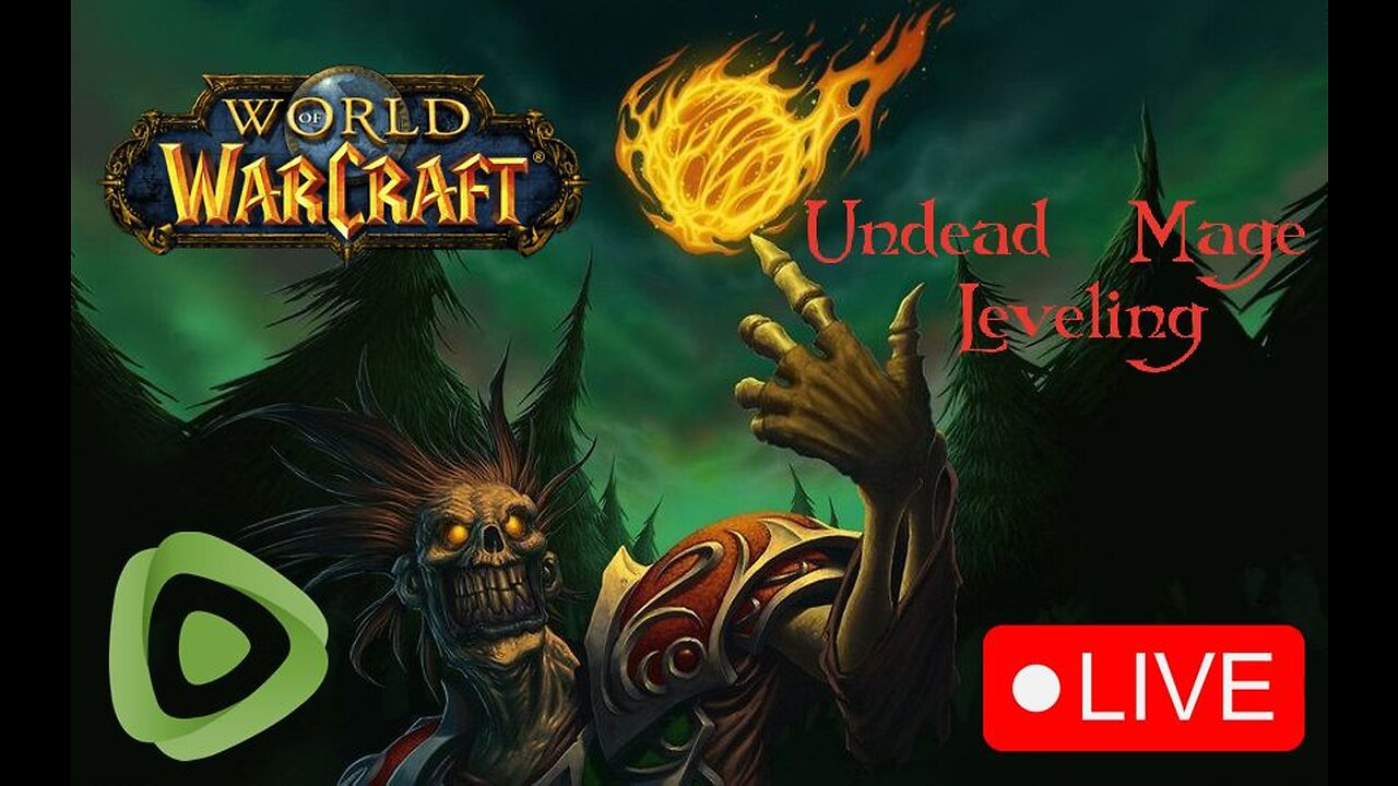 World of Warcraft WOTK Classic! Leveling an Undead!