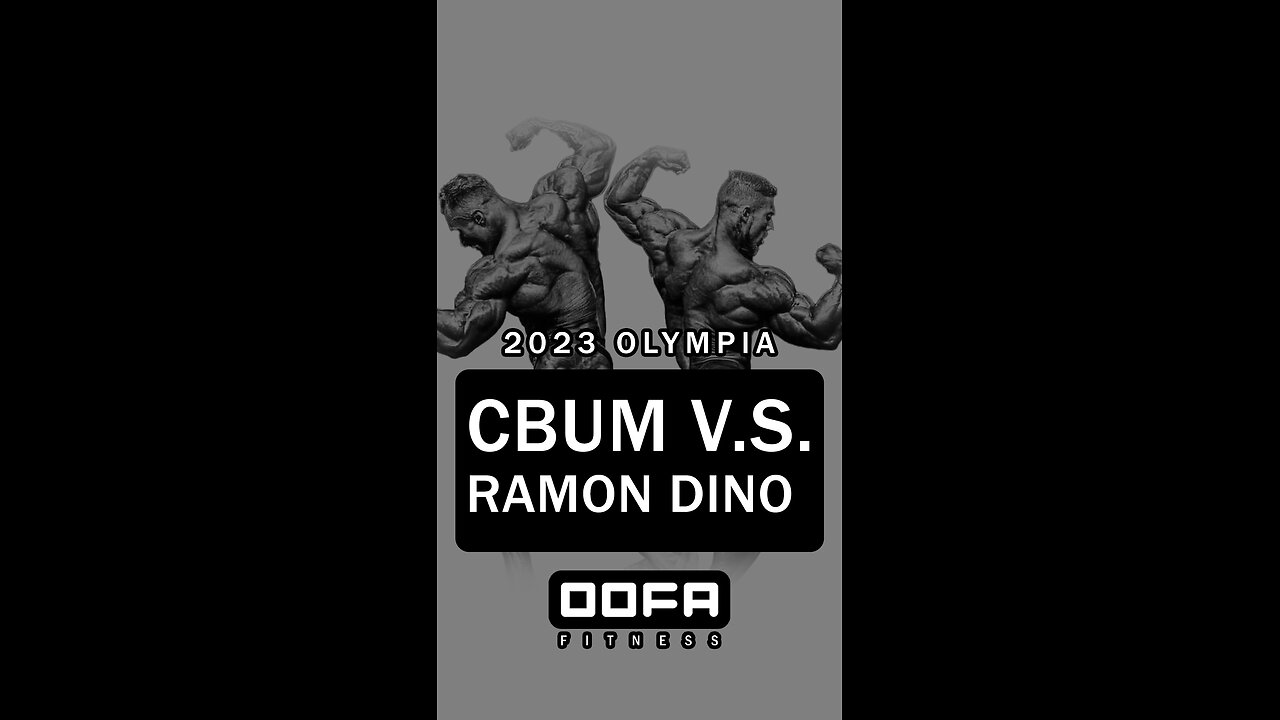 CBUM ⚔️ V.S. RAMON DINO 🦖 #gymmotivation #2023olympia #ramondino #cbum #goat #bodybuilding