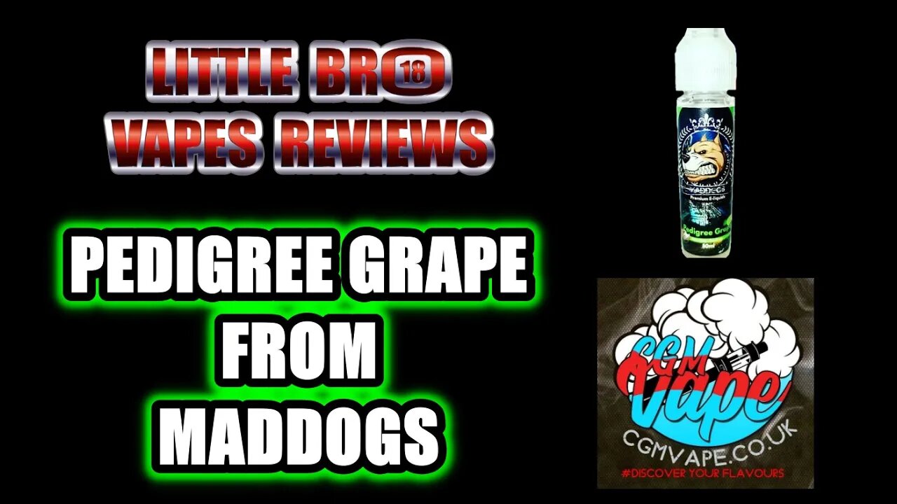 PEDIGREE GRAPE FROM MADDOGS