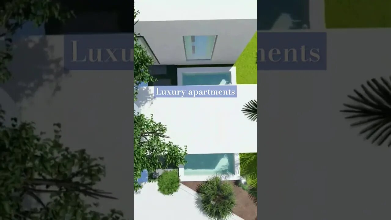 Luxury apartments #openplan Two bedroom #concrete roof