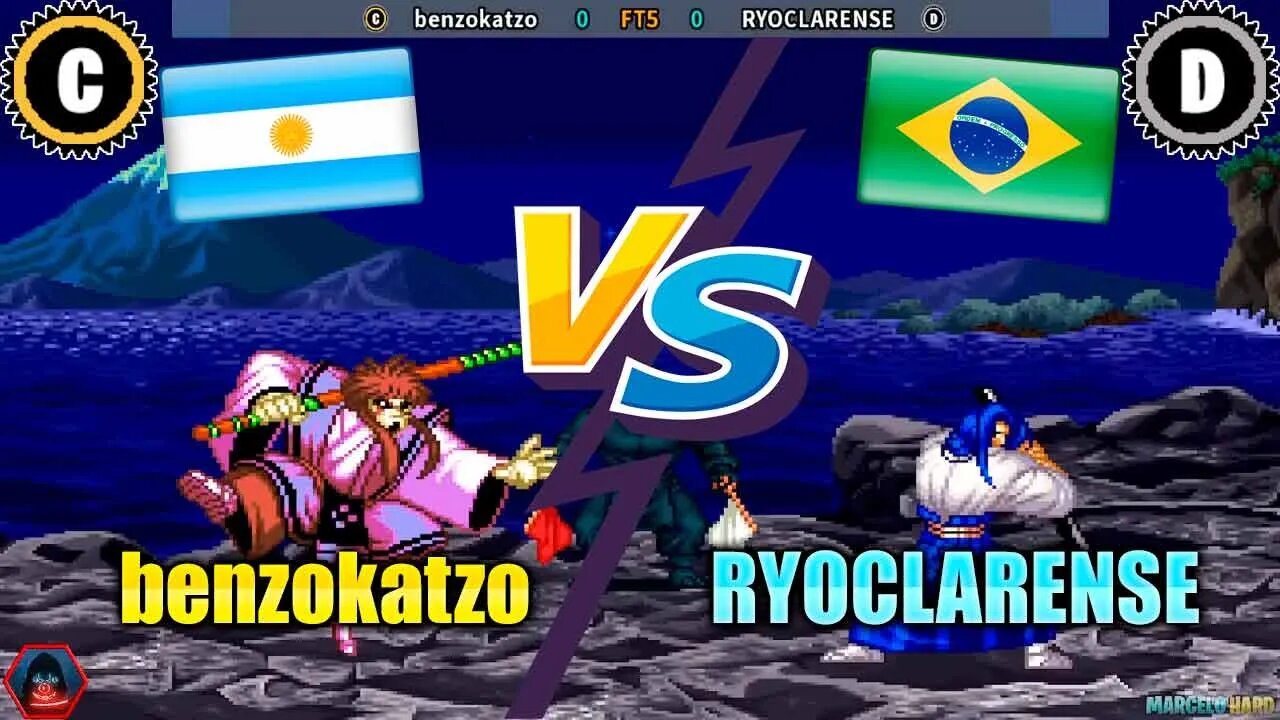 Samurai Shodown (benzokatzo Vs. RYOCLARENSE) [Argentina Vs. Brazil]