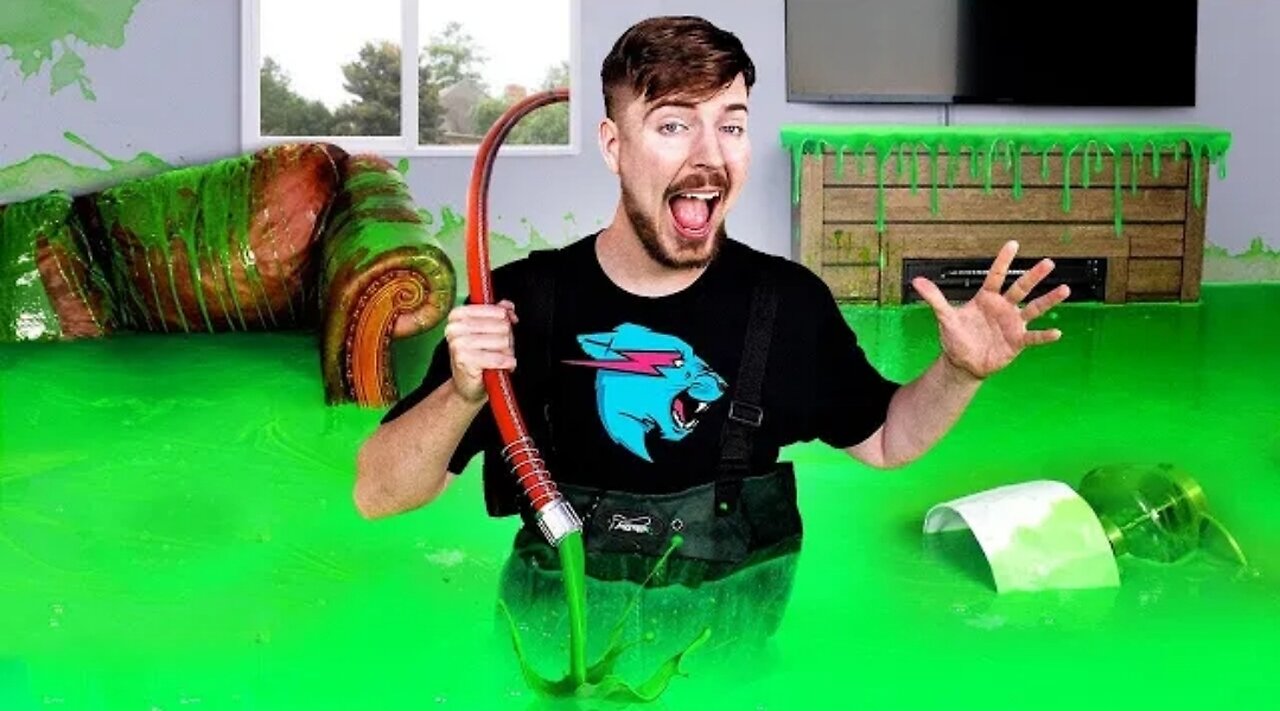 Exploté la Casa de mi Hermano con Slime y