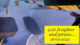 Fighting pirates over a lost freighter