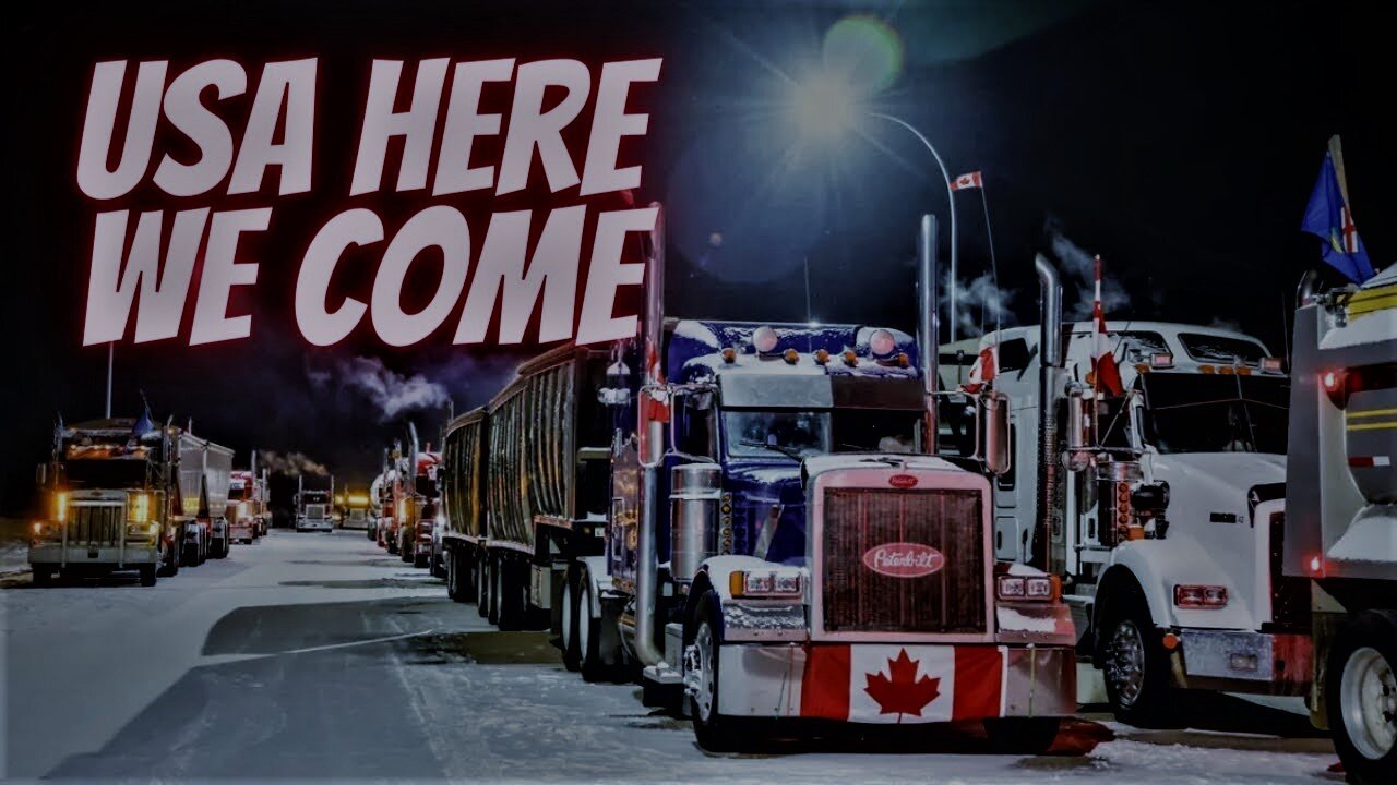 LIVE CONVOY TO DC - THE PEOPLE'S CONVOY Day 4 SATURDAY FEB 26-Russia Invades Ukraine