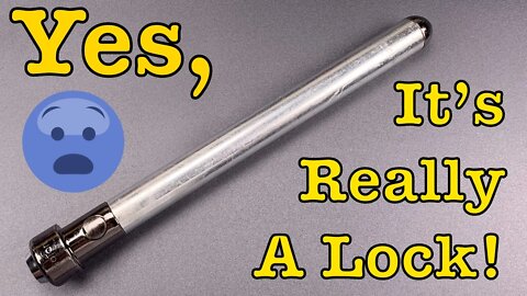 [1003] Strange Newspaper Vending Lock Picked (Baton 6000 Series)