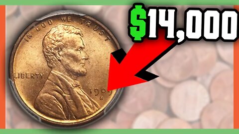 RARE PENNIES WORTH MONEY - COINS TO LOOK FOR IN POCKET CHANGE!!