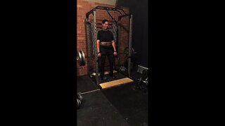 Full deadlift session and sandbag