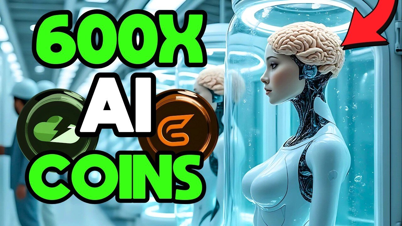 TOP 10 AI CRYPTO ALTCOINS TO 25X-600X BY 2025 (BULL RUN EXPLOSION!)