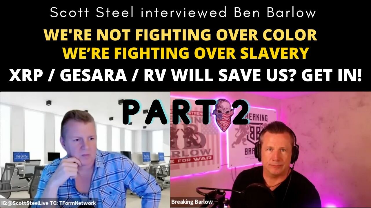 We’re not fighting over color, we’re fighting over slavery | #XRP #Gesara #RV Will Save Us? GET IN!