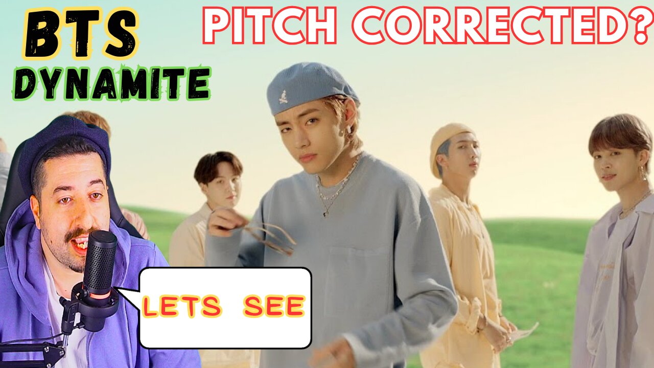 BTS (방탄소년단) 'Dynamite' Official MV PITCH CORRECTED?