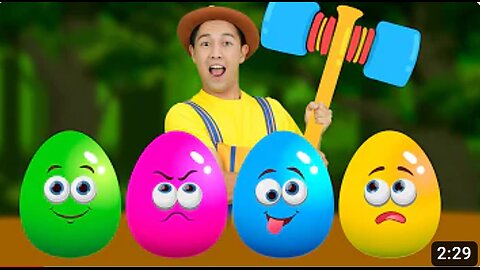 Surprise Eggs Kids Songs | TigiBoo | Nursery Rhymes