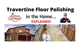 Travertine Floor Polishing in your Home