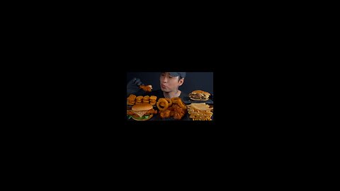 ASMR MUKBANG ,fast food,chicken _ big mac