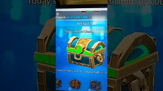 Lords Mobile - Artifact Chest Opening!