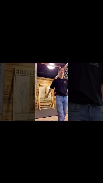 #axethrowing #trickshot