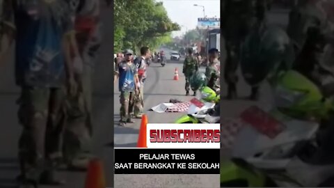 Pelajar Smk1 Mojokerto Tewas Terlindas Truk Hendak Berangkat Sekolah