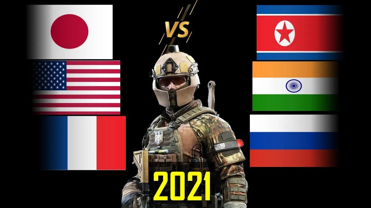 Japan USA France VS North Korea 🇯🇵 India Russia Military Power Comparison 2021 🇫🇷,✈ Army 2021