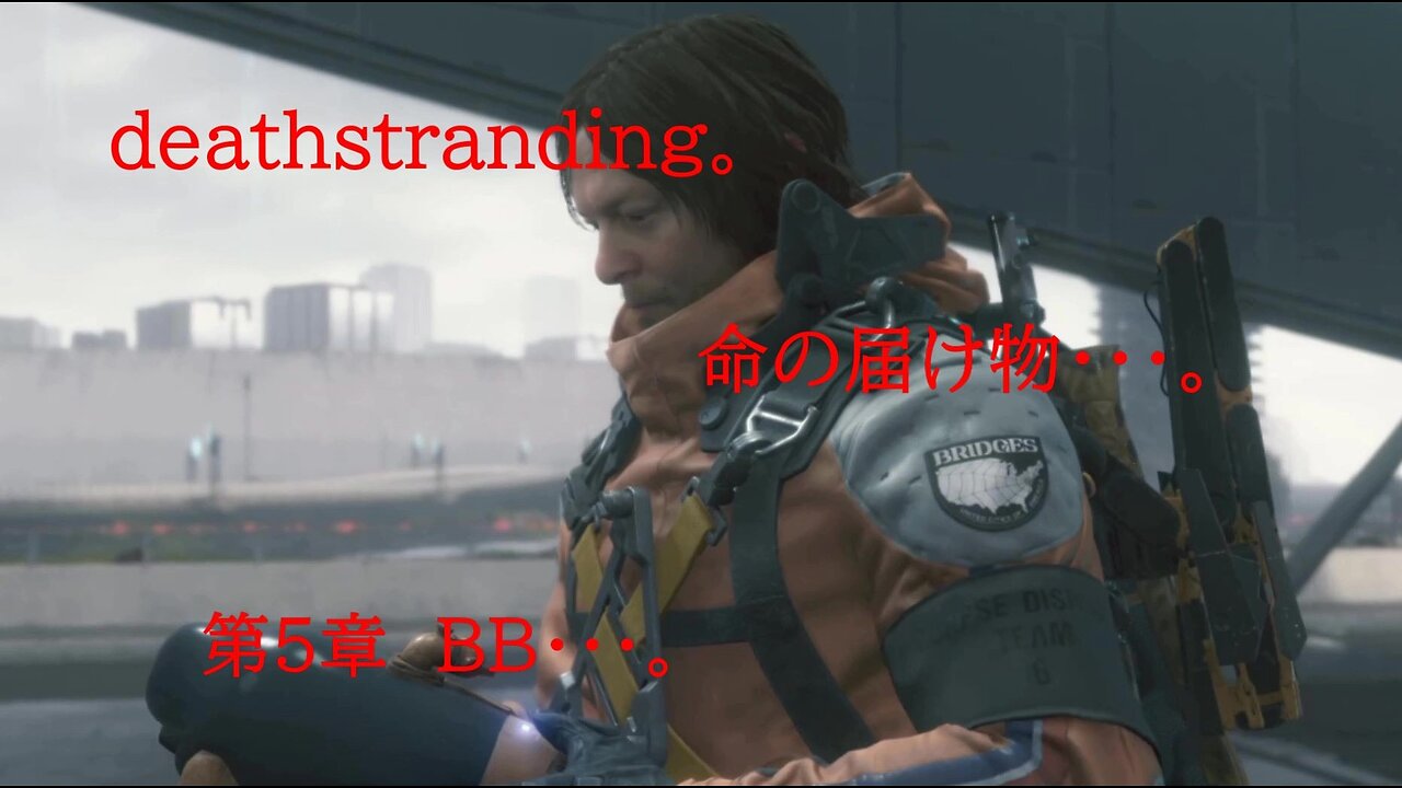 DEATHSTRANDING。 命の届け物・・・。 第5章 BB・・・。