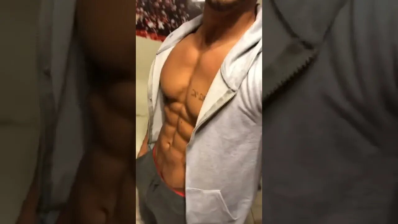 Tanned and lean post bodybuilding show