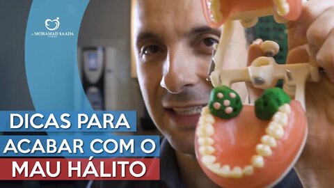 Dicas para ACABAR com o MAU HÁLITO