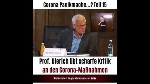 🎙🎙🎙 Sachsen: Prof. Peter Dierich übt scharfe Kritik an den Corona Maßnahmen #peterdierich #corona