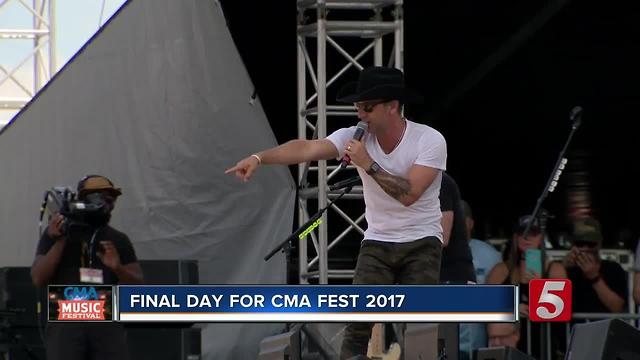 Final Day Of CMA Fest 2017 Hits Downtown