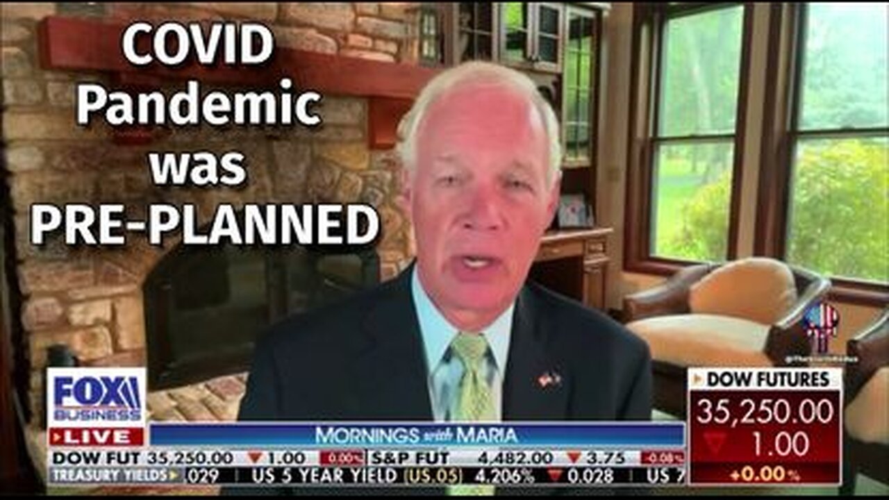 Sen. Johnson Said It! COVID Was "PRE-PLANNED By An Elite Group of People. Event 201" - 8/11/23