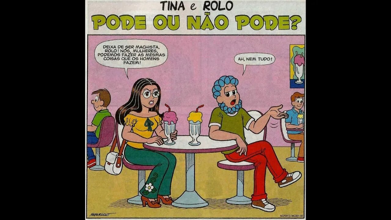 Tina&Rolo em-Pode ou não pode? | Gibis do Rapha 2