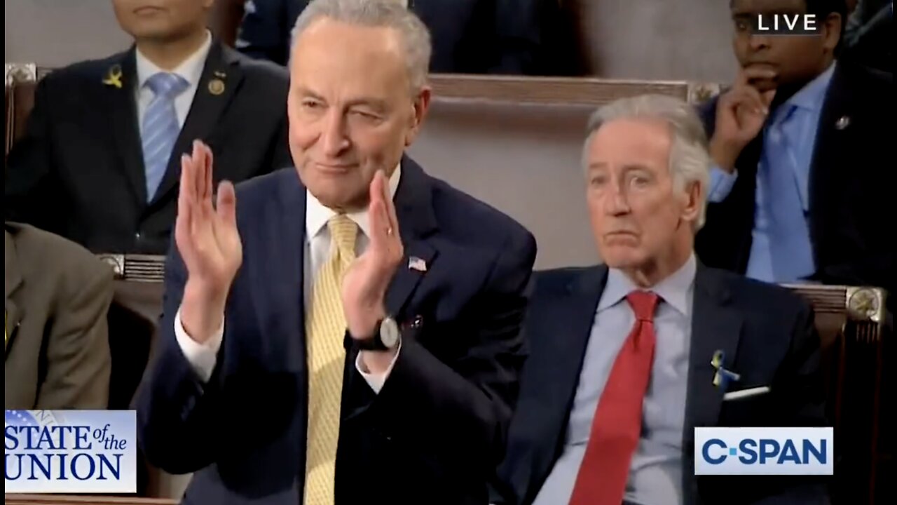 Schumer Missed His Cue. Cringe to the Max