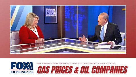 Rep. Cammack Joins Varney & Co. In-Studio To Talk Inflated Gas Prices & Dems' Blaming Oil Companies