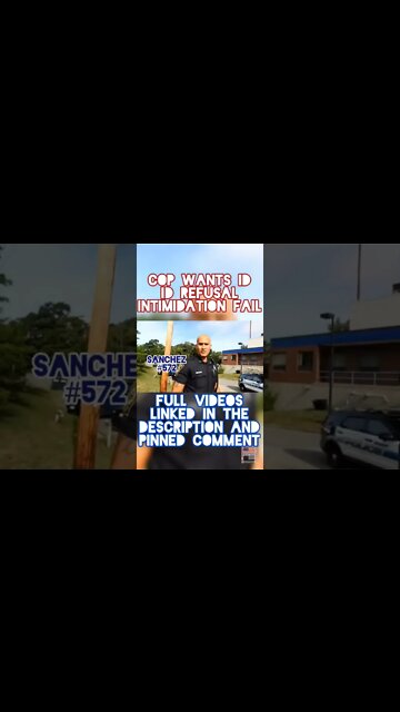 ID REFUSAL. INTIMIDATION FAIL #Shorts