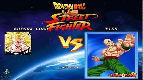 Dragon Ball VS Street Fighter 2 Play As Super Saiyan 3 Goku