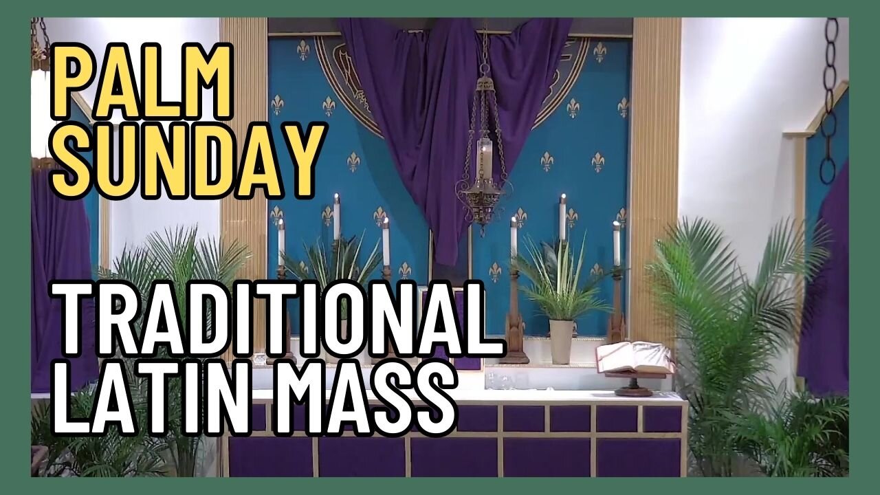 Palm Sunday - Traditional Latin Mass - April 2nd, 2023