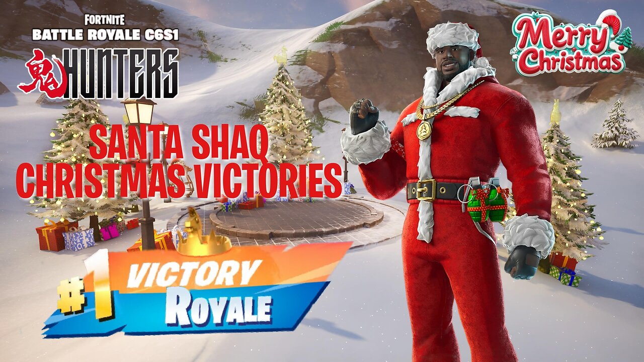 Santa Shaq Christmas Victories! #merrychristmas