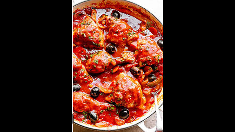 Chicken cacciatore!!!
