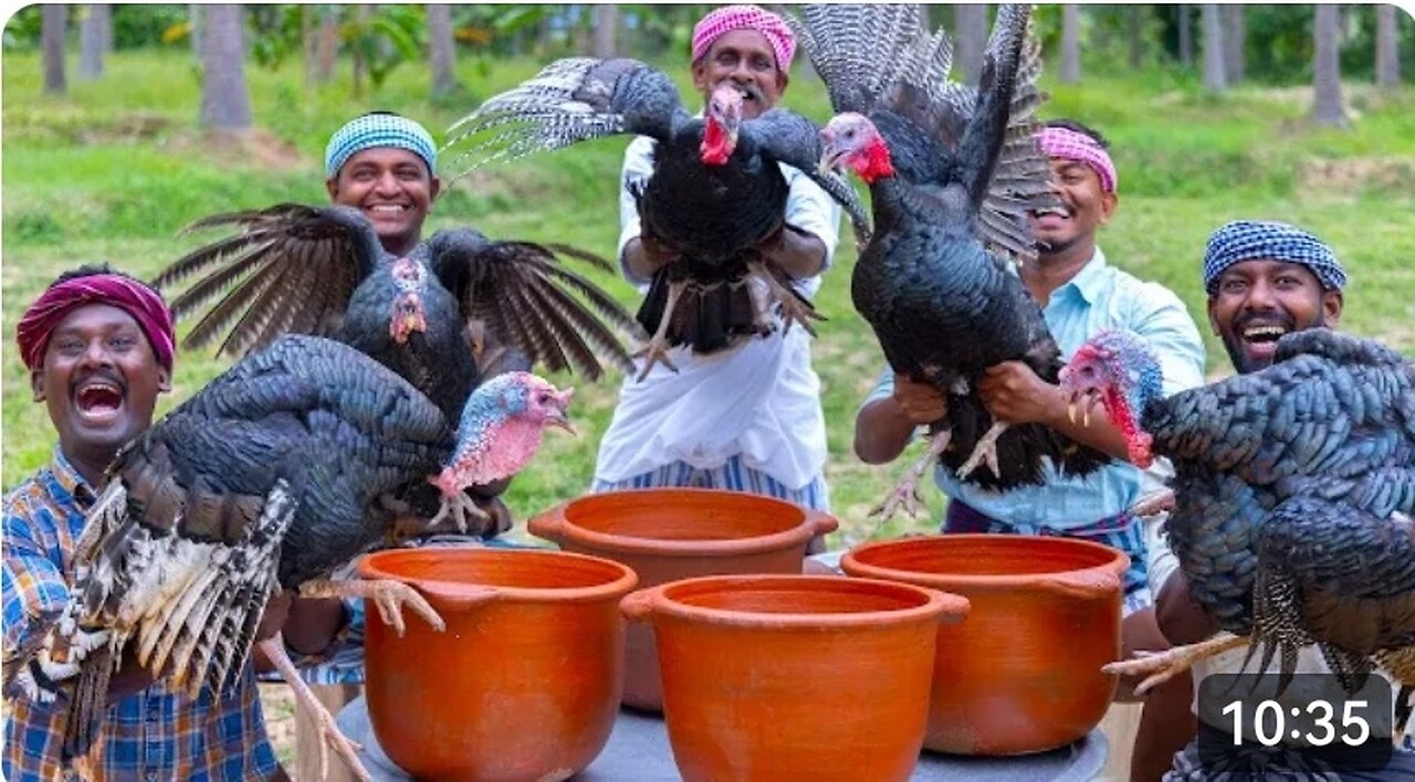 TURKEY SOUP Traditiona Turkey Soup Recipe Cooking in Villagee