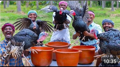 TURKEY SOUP Traditiona Turkey Soup Recipe Cooking in Villagee