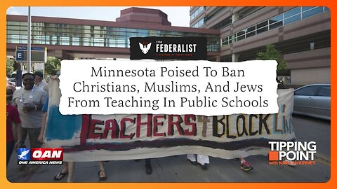 Tipping Point - Religious Minnesota Teachers Need Not Apply